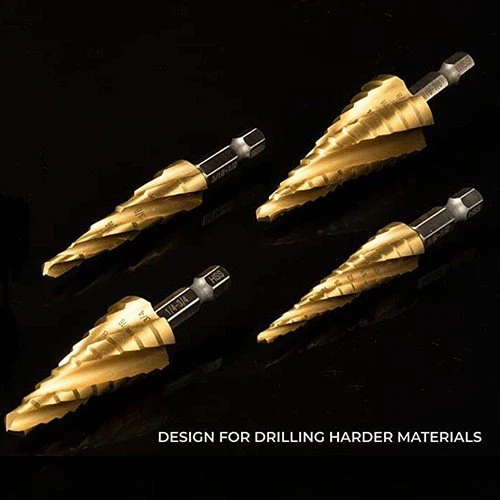 Spiral Flute Step Drills
